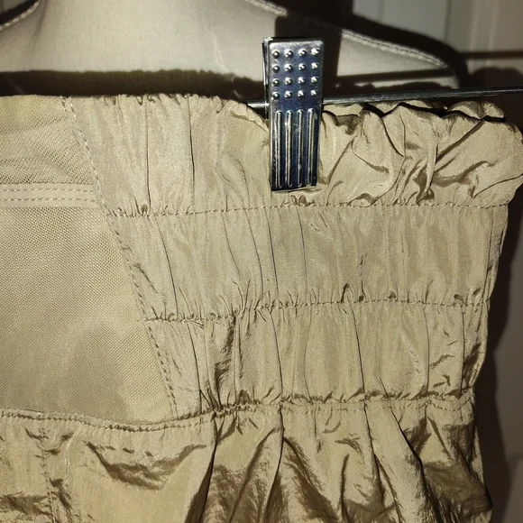 Free People Movement Gold Shorts Large - Picture 3 of 6